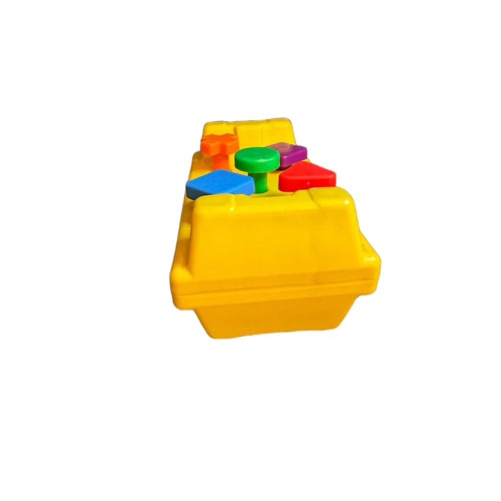 Fisher-Price Tap & Turn Bench Toddler Pounding Toy Yellow Double Sided 2035
